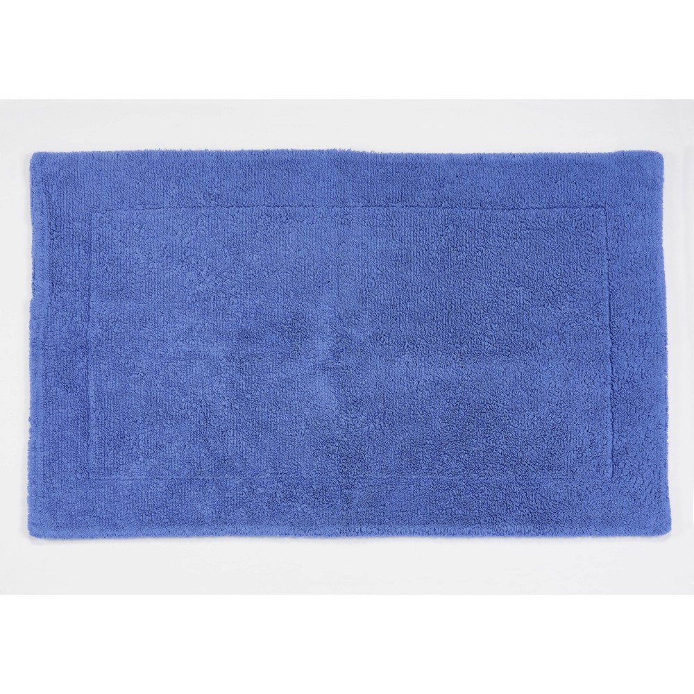 Double Bath Mat 304 by Designer Abyss & Habidecor in Marina Blue